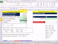 Excel 2010 Statistics 10 Percentage Change and Ending Balance Formulas
