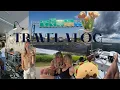 TRAVEL VLOG OBX NC farmers market local shops boat rides and good food