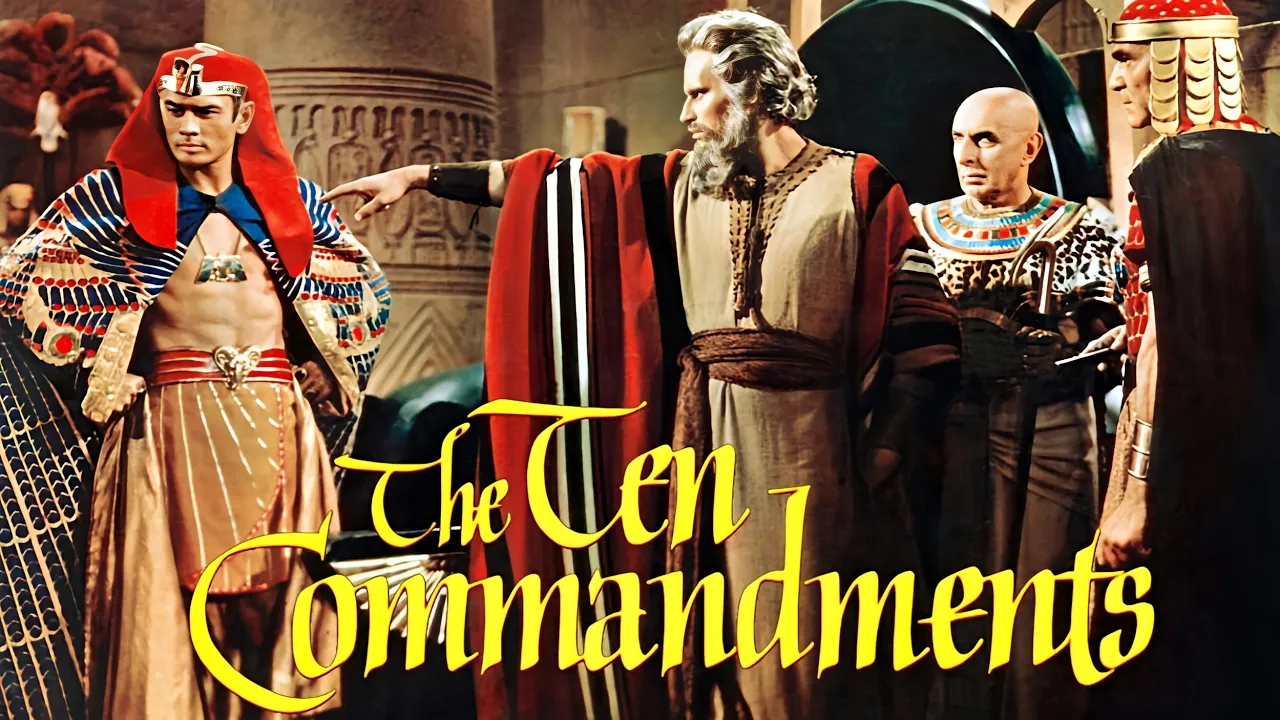 The Ten Commandments (1956) Movie || Charlton Heston, Yul Brynner, Anne || Review And Facts