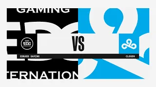 EDG vs. C9 | Group Stage | 2022 World Championship | Edward Gaming Hycan vs. Cloud9 (2022)