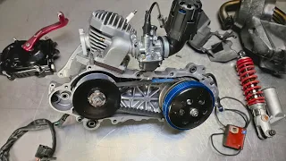 Honda AF24E Engine - Full Restoration & Tuning