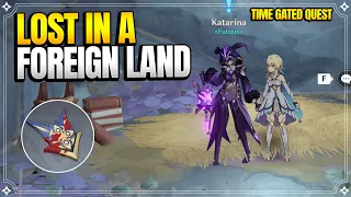 lost in a foreign land time gated quest world quests u0026 puzzles genshin impact 