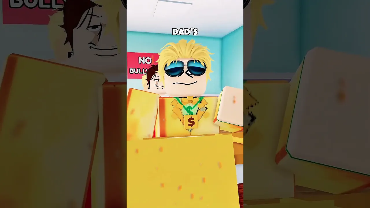 Хулиганы школы #школа #roblox