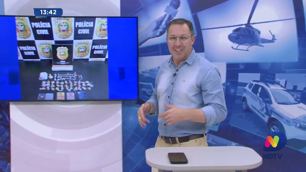 Tráfico de drogas: homem é preso com crack, cocaína e ecstasy em Blumenau