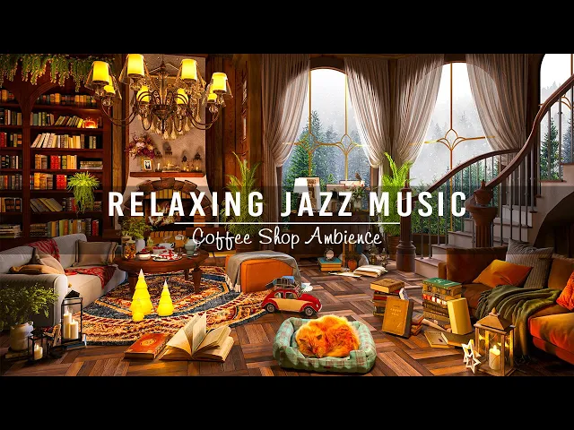 Download MP3 Smooth Piano Jazz Music for Study,Work☕Relaxing Jazz Instrumental Music at Cozy Coffee Shop Ambience