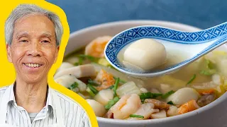 Download 🥰  Dad's HEARTWARMING Rice Ball Soup (Savory Tangyuan 鹹湯圓)! MP3