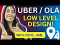 Low Level System Design explained with CODE UML Diagram Easy Detailed Explanation