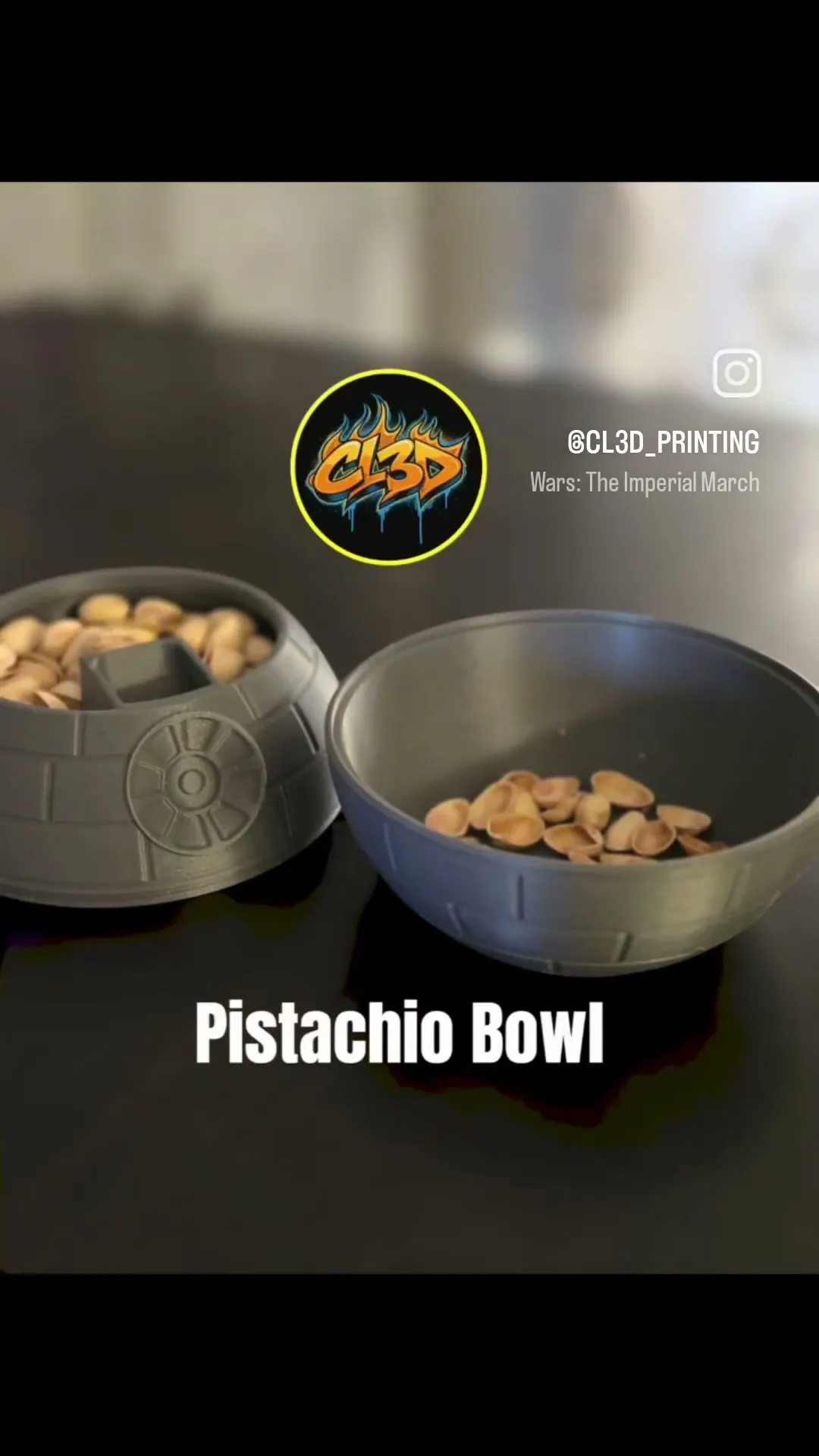 Death Star Pistachio Bowl
