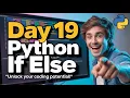 Day 19 Python If Else Statement Explained 3-Year Machine Learning Challenge