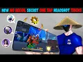 Lagu New Secret ONE TAP Headshot Trickπ₯in Free Fire || Total Explain || Free Fire Max