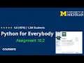 Python For Everybody Assignment 10 2 distribution by hour pull hour split string use colon