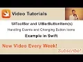 Change UIBarButtonItem Icon Programmatically in Swift