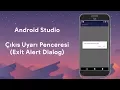 Android Studio - Exit Alert Dialog