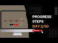Day 2 Create Progress Steps with HTML CSS and JavaScript - Step-by-Step Tutorial