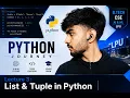 Lecture 3 List Tuple in Python Python Full Course