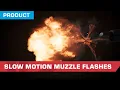 Slow Motion Muzzle Flashes Stock Footage Now Available ActionVFX