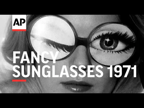 Modna sončna očala iz leta 1971