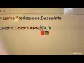 Roblox Studio Scripting - Vector3 Vector2 and Color3