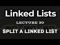 L30 Split Linked List in Parts Visualisation