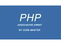 Associative Array in PHP