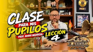 Clases para mis Pupilos Prof. Mario Madrigal | Lección 4 Completo