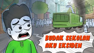 Budak Sekolah Kena Langgar