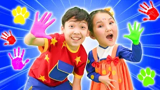 La Muñeca Fue Tomada Por Alien | Colorful Pencil Finger Family 2 | Hokie Pokie Canciones Infantiles