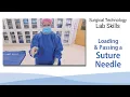 Loading and Passing a Suture Needle