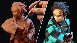 Download Sculpting TANJIRO KAMADO | Demon Slayer [ Kimetsu no Yaiba ] MP3