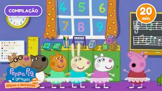 Aula de Ballet, Soltando a Pipa e Muito Mais! 🩰l Peppa Pig e Mais em Português - Clipes e Histórias