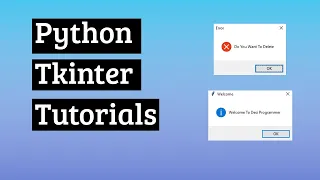 MessageBox In Tkinter Tkinter Tutorials In Hindi By Desi Programmer