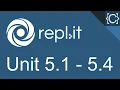 Units 5 1 - 5 4 Strings CodingBytes Python REPL it speedrun