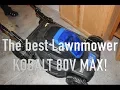 BEST Lawnmower you can buy KOBALT 80V MAX