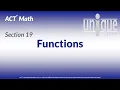 ACT Math 19 Functions
