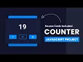 Counter Javascript Project For Beginners With Source Code