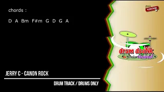 Download Jerry C - Canon rock (drums only) [guitar chords] MP3