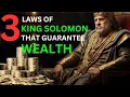 Download Lagu 3 LAWS OF KING SOLOMON THAT GUARANTEE WEALTH