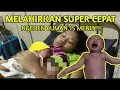 Lagu Melahirkan Super Cepat !!! Ngedan 15 menit bayi langsung LAHIR | Bidan Holis