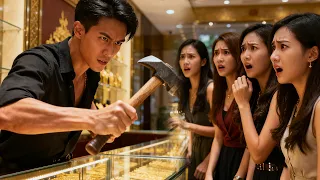 رجل ثري كسر محل ذهب وطلب بنفسه السجن 