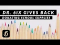 SIXSURGERY Donating school supplies for Start2Finish charity