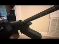 How to install the Benelli M4 collapsing or fixed stock