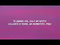 Te Quería Ver - Alemán, Neton Vega (Letra/Lyrics)