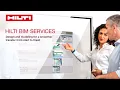 Hilti BIM design and construction services for firestop applications