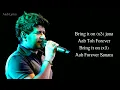 Aab Toh Forever Full Song With Lyrics By Krishnakumar Kunnath (K.K), Shreya Ghoshal, Vishal Dadlani