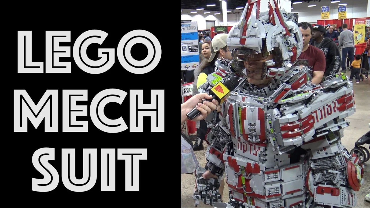 How to make Lego Power Armor With Minigun. 