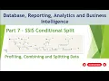 7 - SSIS Conditional Split Transformations