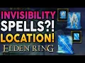 Elden Ring - How To Get Unseen Blade And Unseen Form INVISIBILITY SPELLS Location Guide