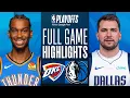 THUNDER at MAVERICKS FULL GAME 6 HIGHLIGHTS May 18 2024