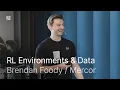 What s Actually Inside an RL Environment Mercor s Brendan Foody