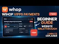 Whop Vipps Payments Explained 2026 Website Walkthrough Beginner Guide 2 Min